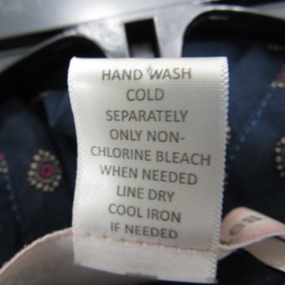 Womens Top Sz M Semi Sheer Button Front 3/4 Sleeve - Picture 11 of 11